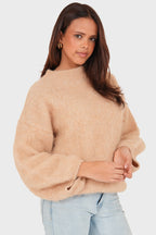 "Ame" sweater beige