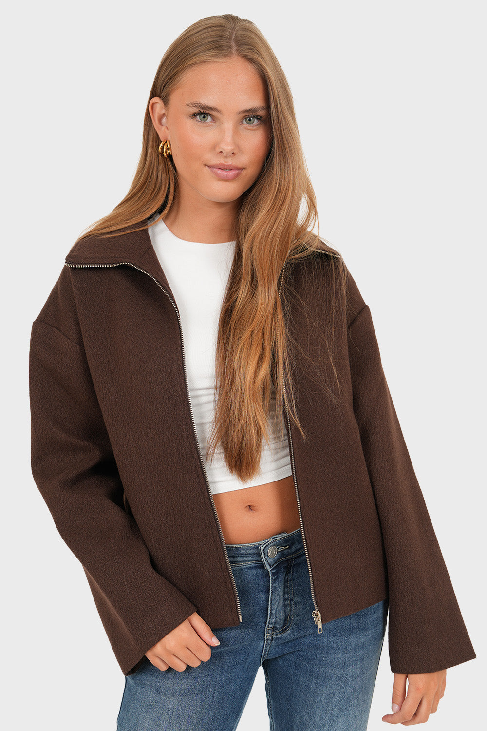 "Norway" jacket brown