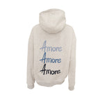 "Amore" hoodie grey