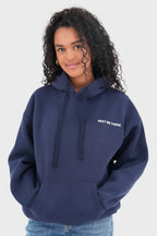 "Wing" hoodie navy