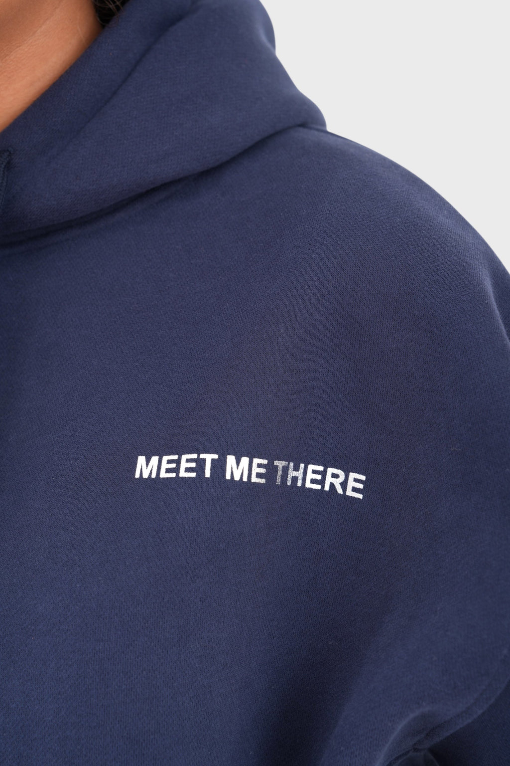 "Wing" hoodie navy