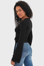 "Wiggle" top black