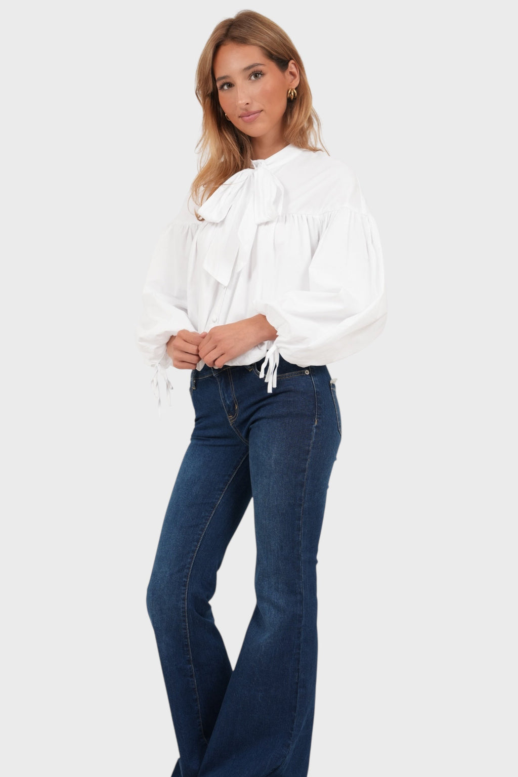 "Lace" jeans dark blue