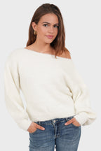 "Emmie" sweater white