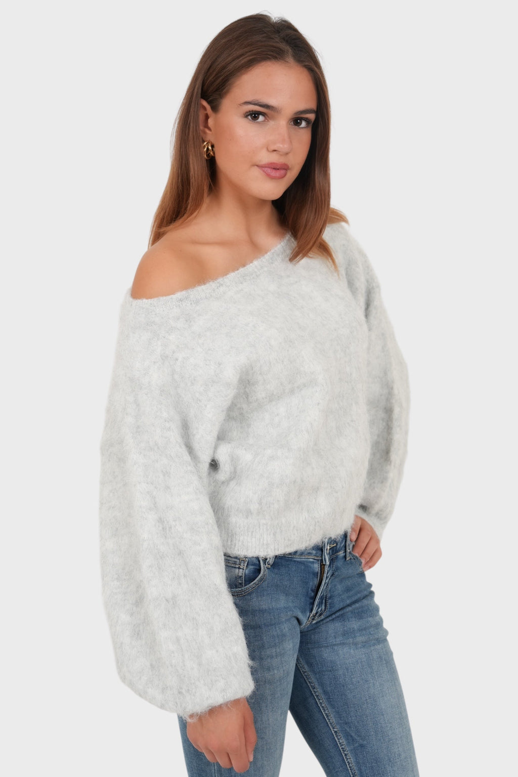 "Emmie" sweater grey