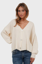 "Fall" vest white