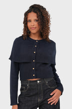 "Chloe" cardigan navy