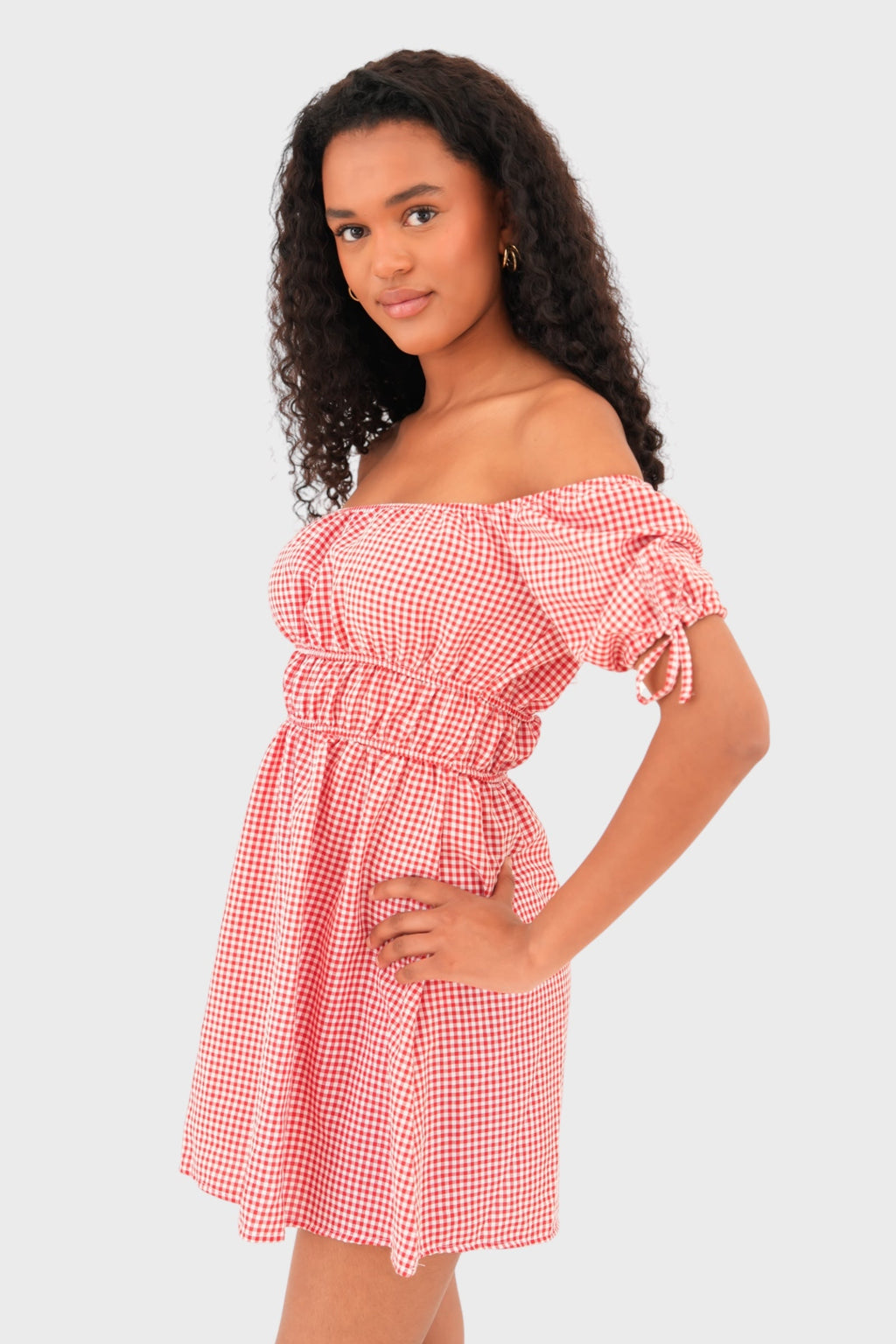 "Berry" dress red