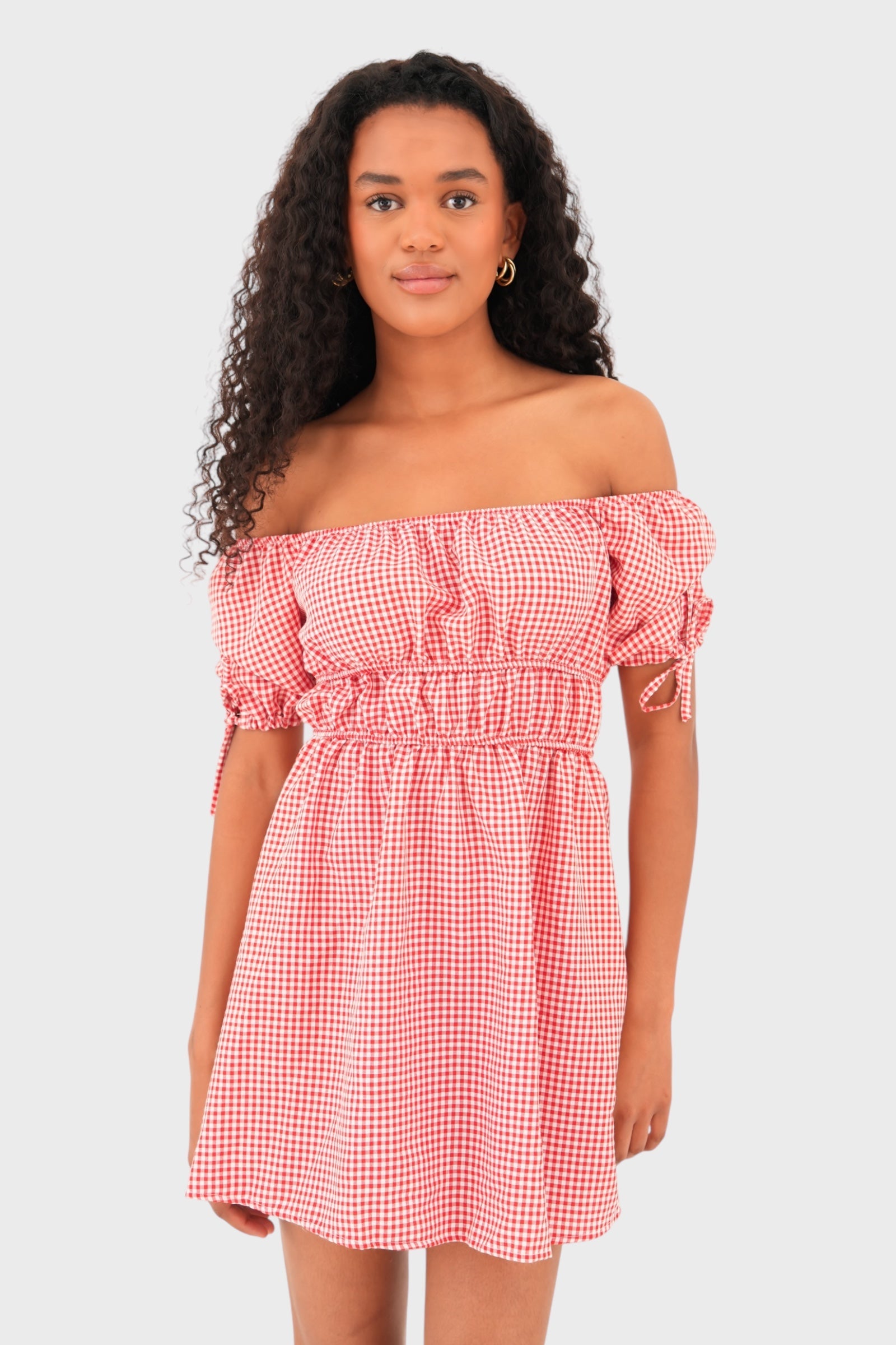 "Berry" dress red