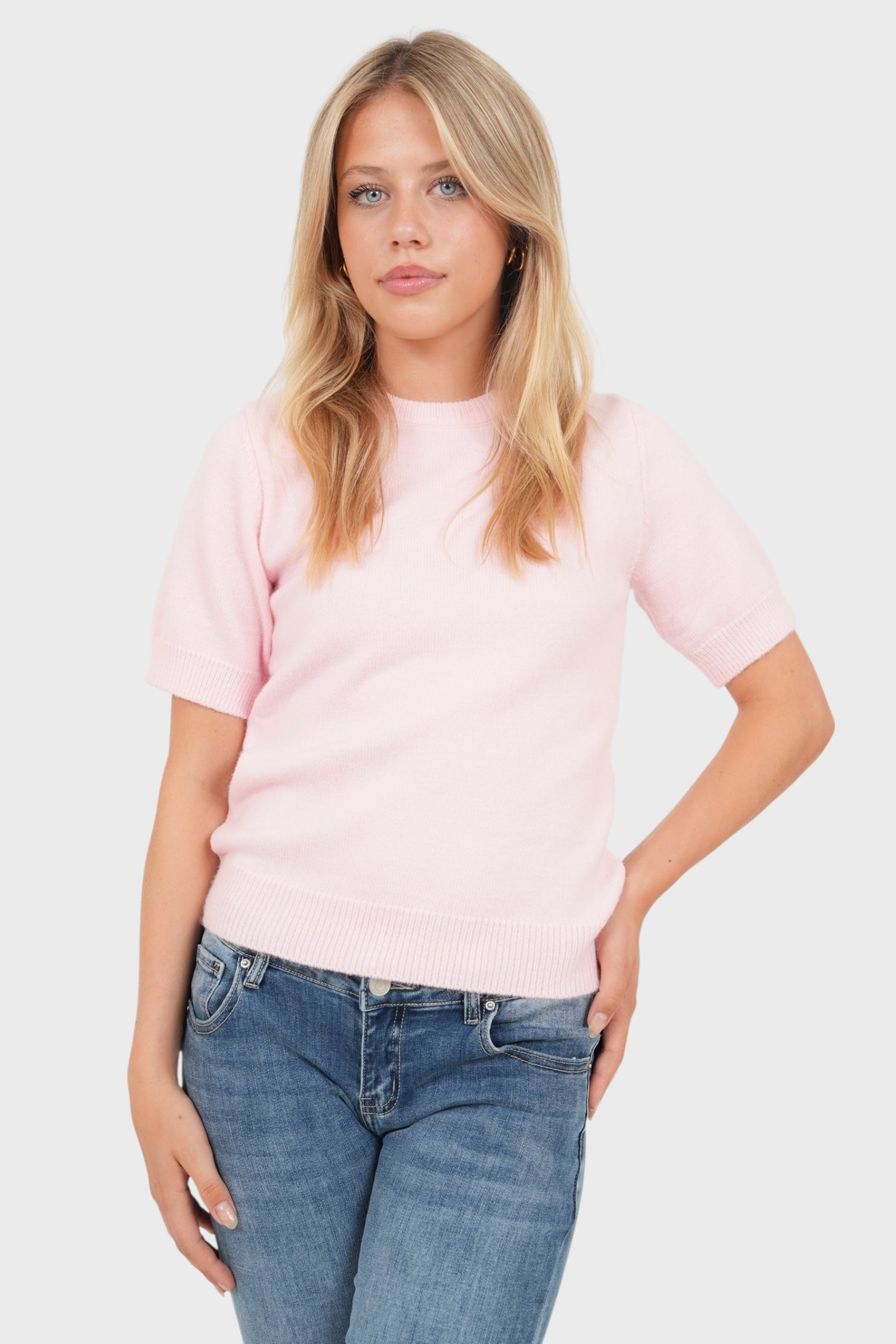 "Everyday" sweater light pink
