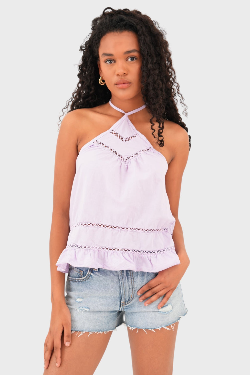 "Eve" top lila