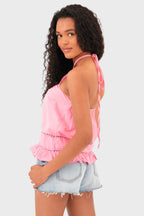 "Eve" top pink