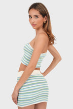 "Island" skirt blue