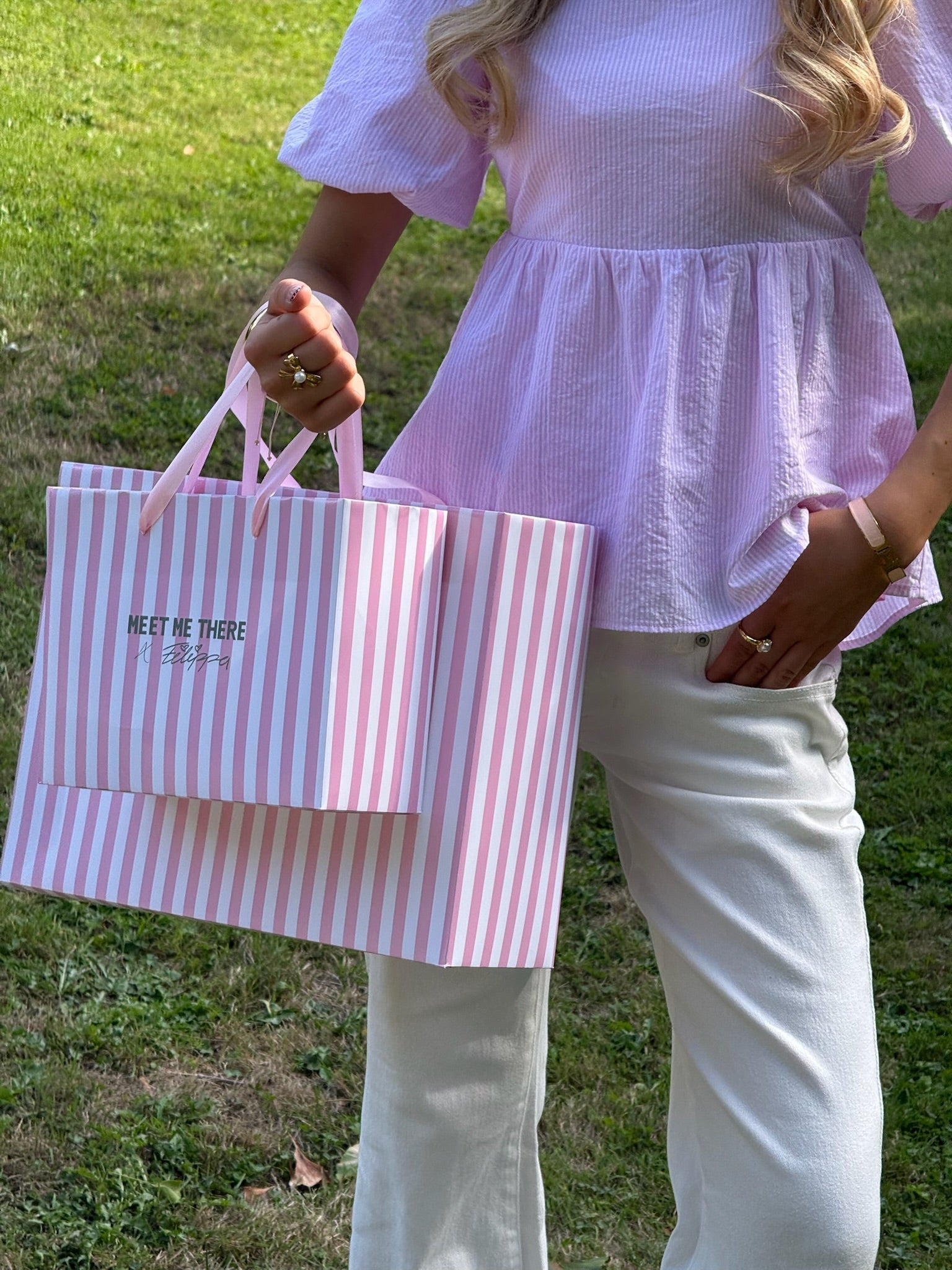 "Juni" blouse pink