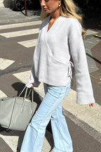 "Juliette" cardigan grey