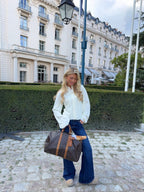 "Lace" jeans dark blue