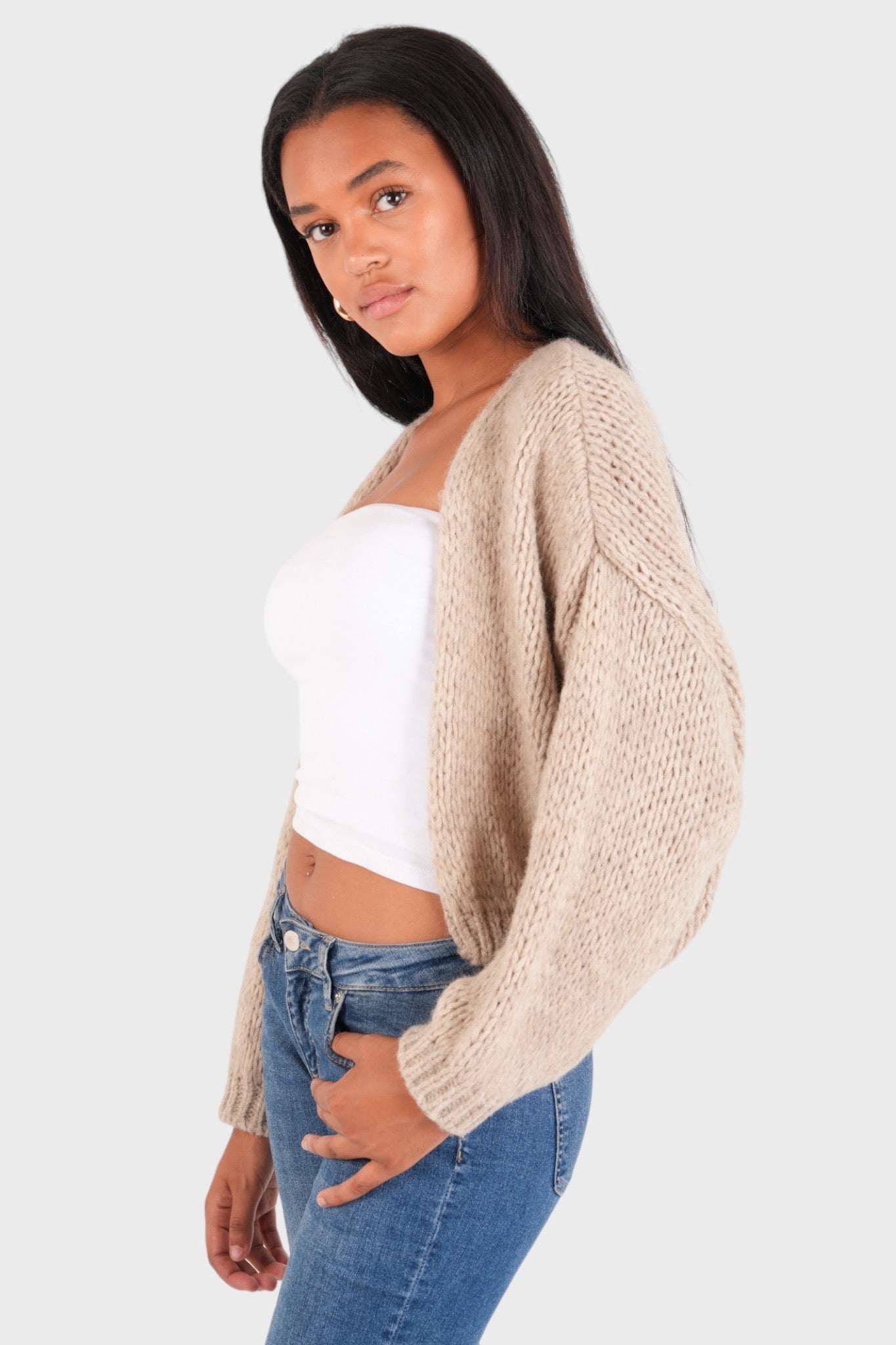 "Keep me warm" vest petite stone