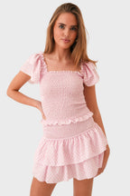 "Sicily" ruffle top