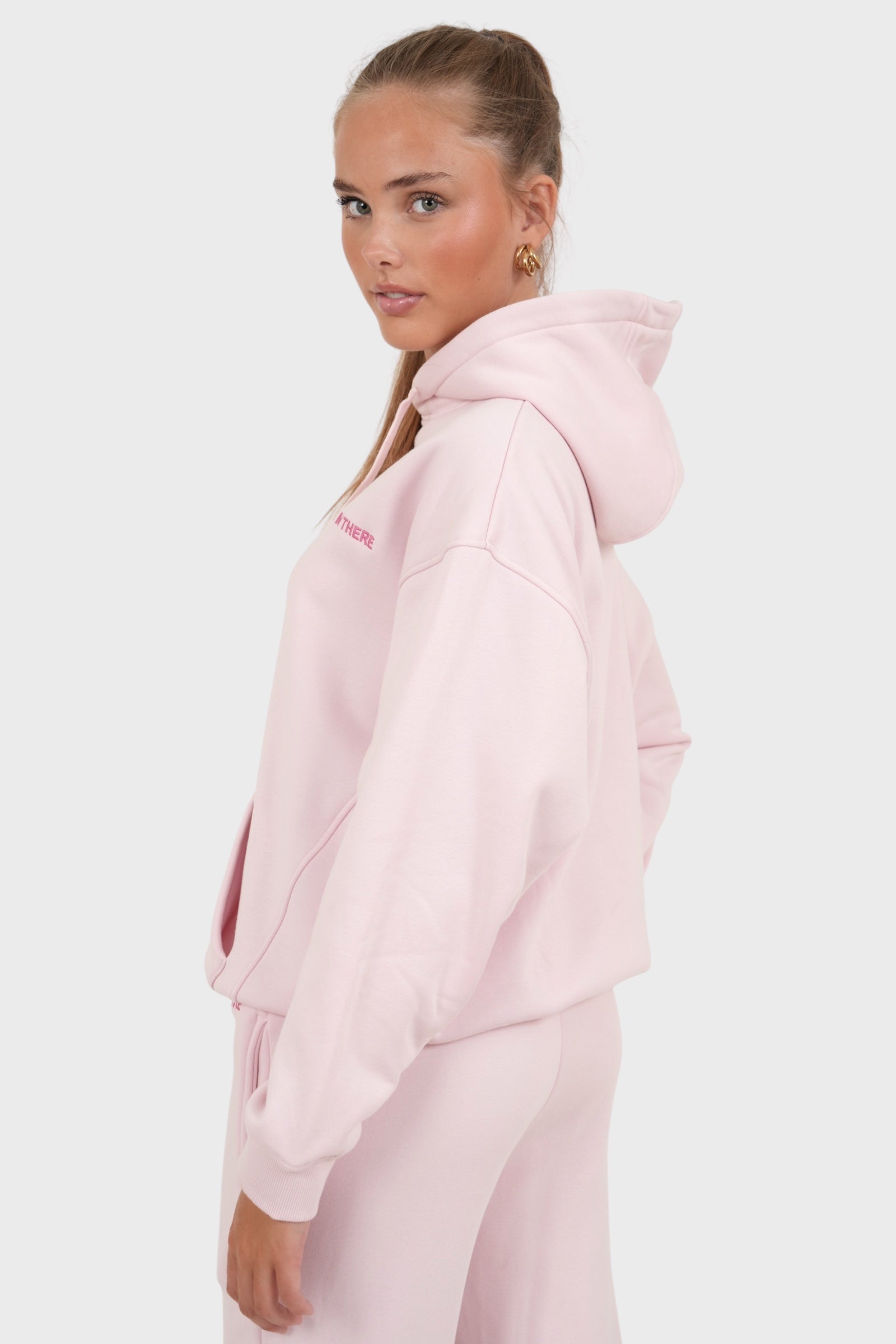 "MMT" hoodie pink