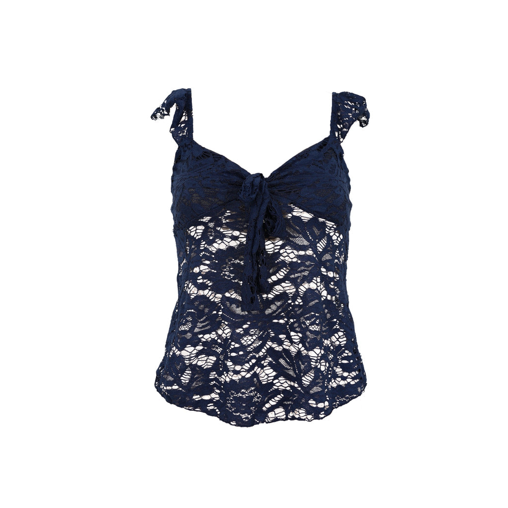 "Luna" top navy
