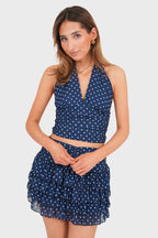 "Ami" top navy
