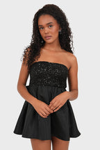 "Bow" dress black
