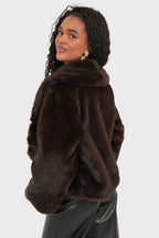 "Frankie" jacket brown