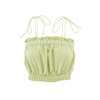 "Malaga" top green