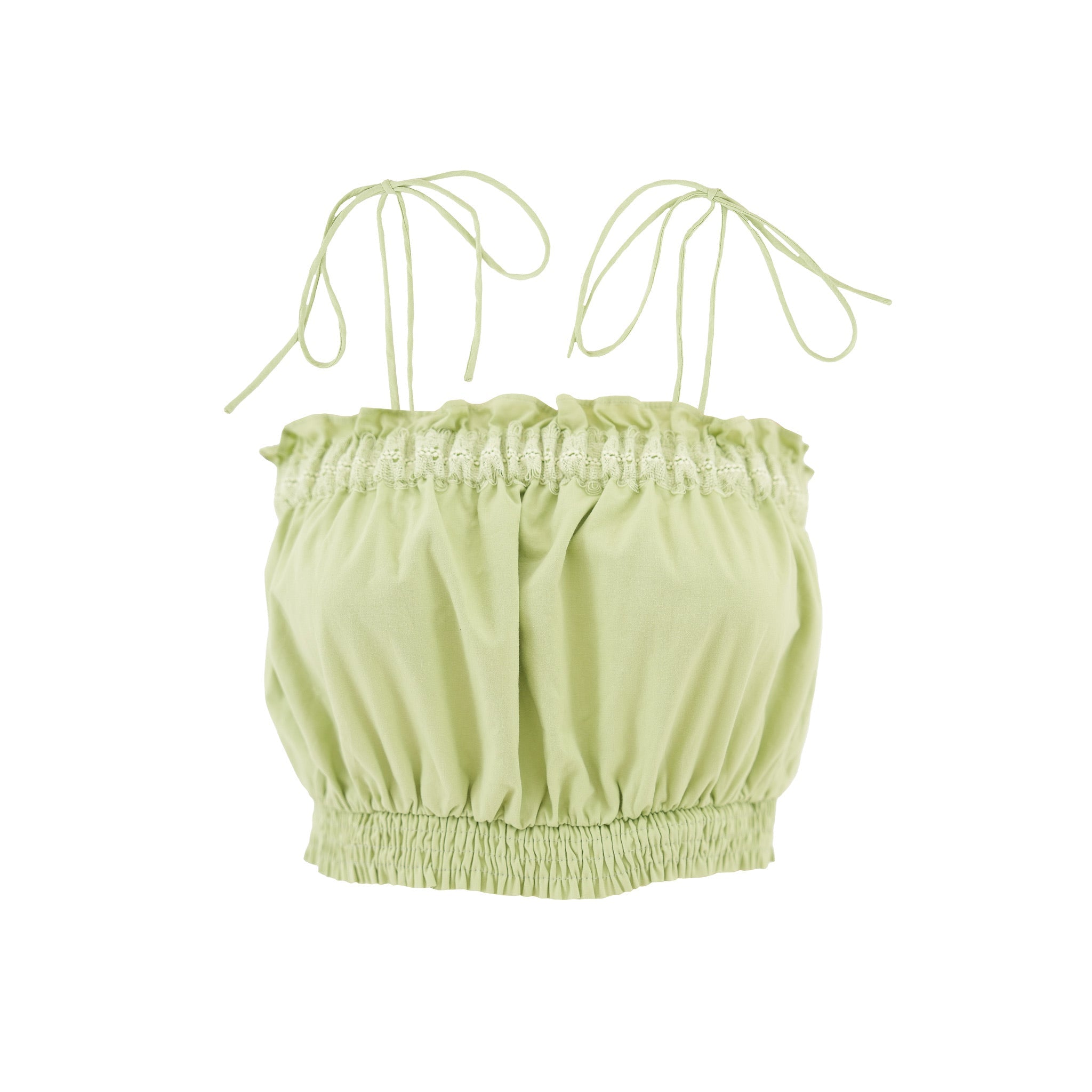 "Malaga" top green