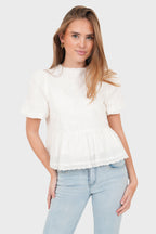 "Grace" blouse white
