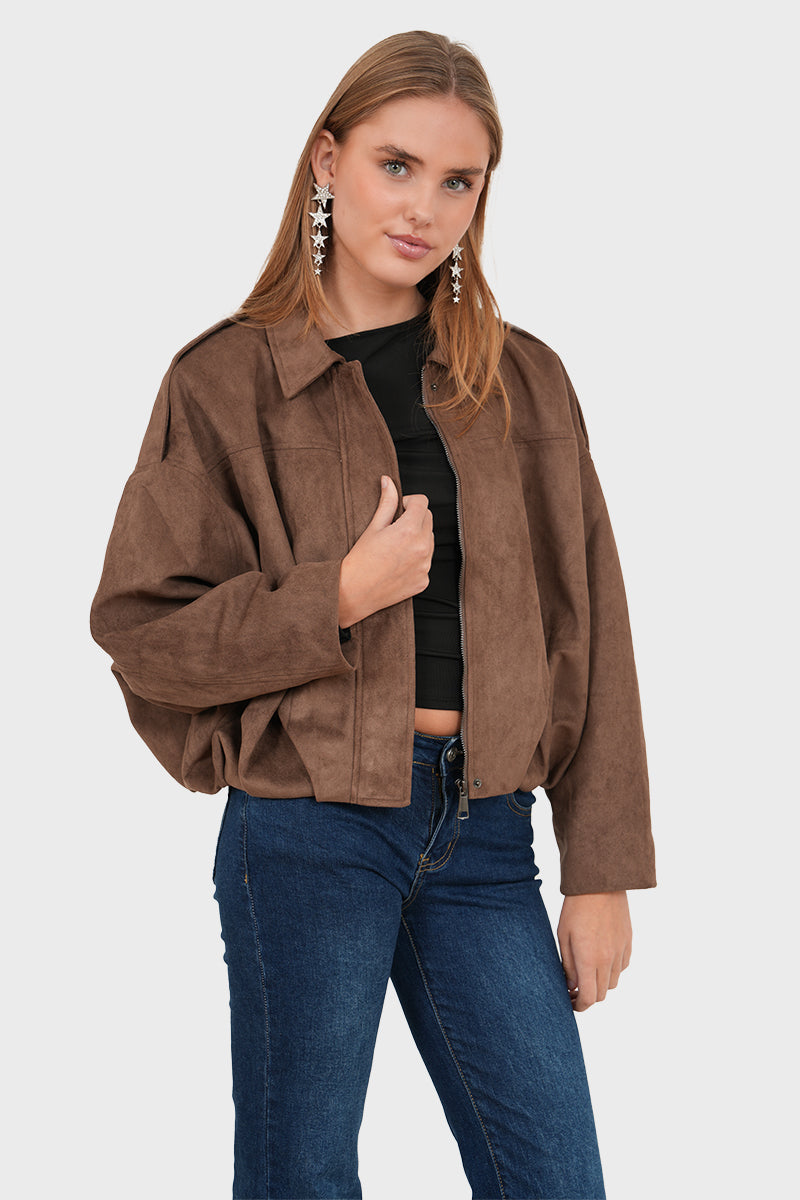 "Miami" jacket brown