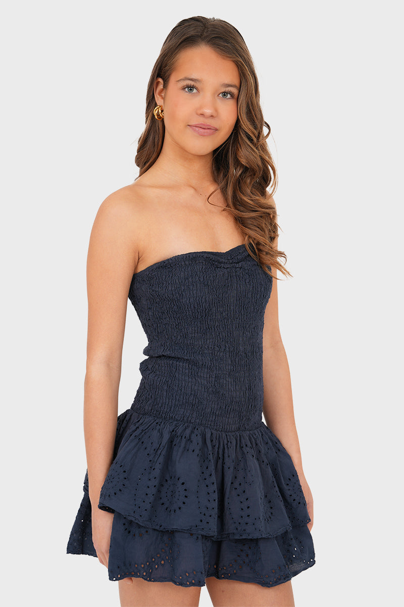 "Night out" dress navy
