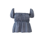 "Dream" top blue