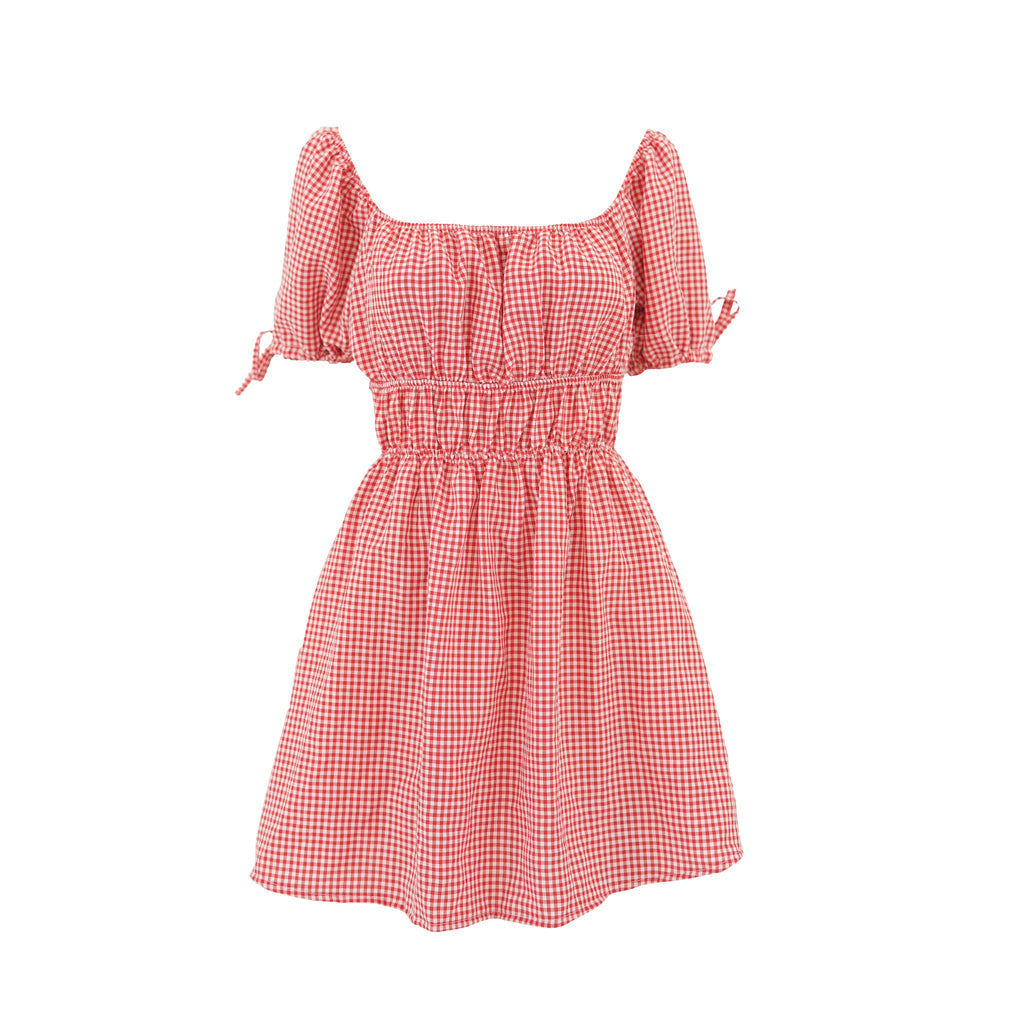 "Berry" dress red