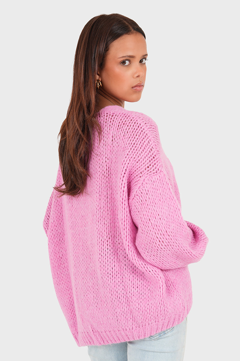 “Keep me warm" vest pink
