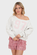 "Skylar" sweater grey