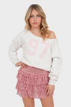 "Spark" skirt pink