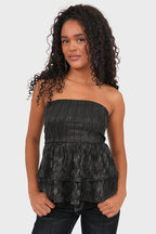 "Starlet" top black