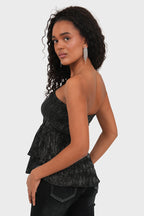 "Starlet" top black