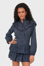 "Toscane" dress navy