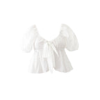"Sophie" top white