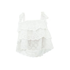 "Summerlight" top white