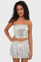 "Bright" top silver