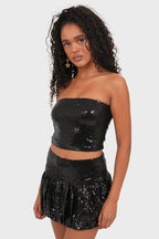"Bright" top black
